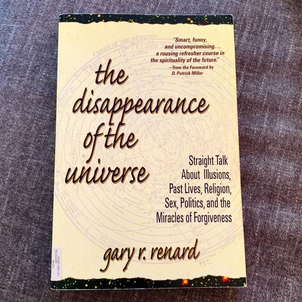 The disapperance of the universe book